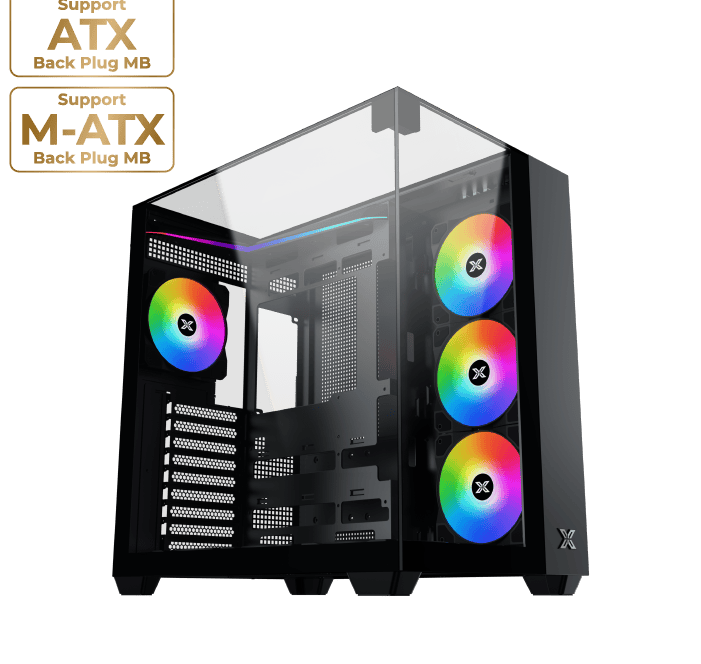 Xigmatek Aqua V black EN45806/EN49071
