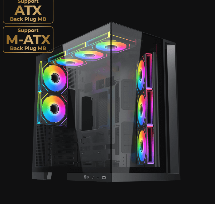 XIGMATEK AQUA 7 BLACK EN49026