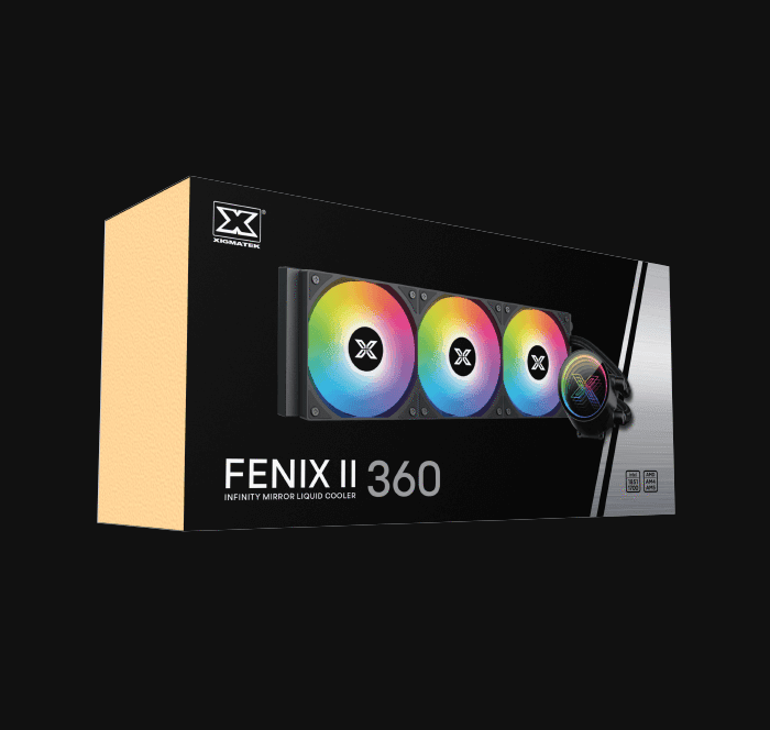 XIGMATEK FENIX II 360 BLACK EN46575