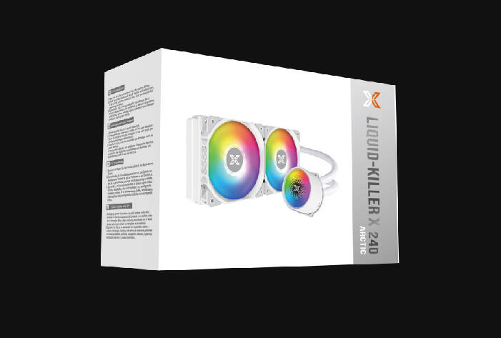 Xigmatek Liquid Killer X Arctic 240 AIO liquid cooler for fixing gaming PC overheating - Star Pixel Mobiles Qatar