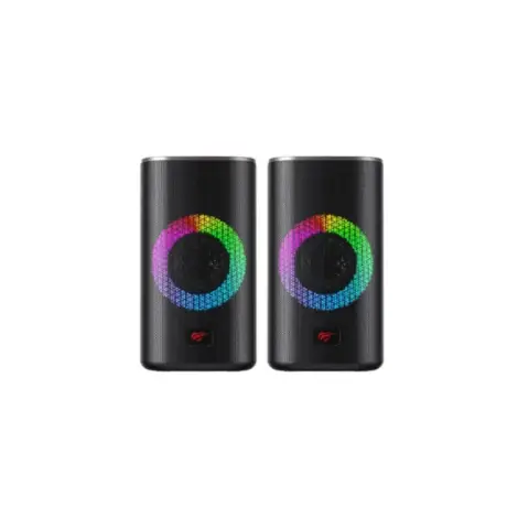 Havit USB2.0 speaker Black+ochre SK212SE